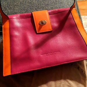 Hester Van Eeghen Amsterdam Purse/Crossbody (medium) Pink 💕 & Orange 🧡